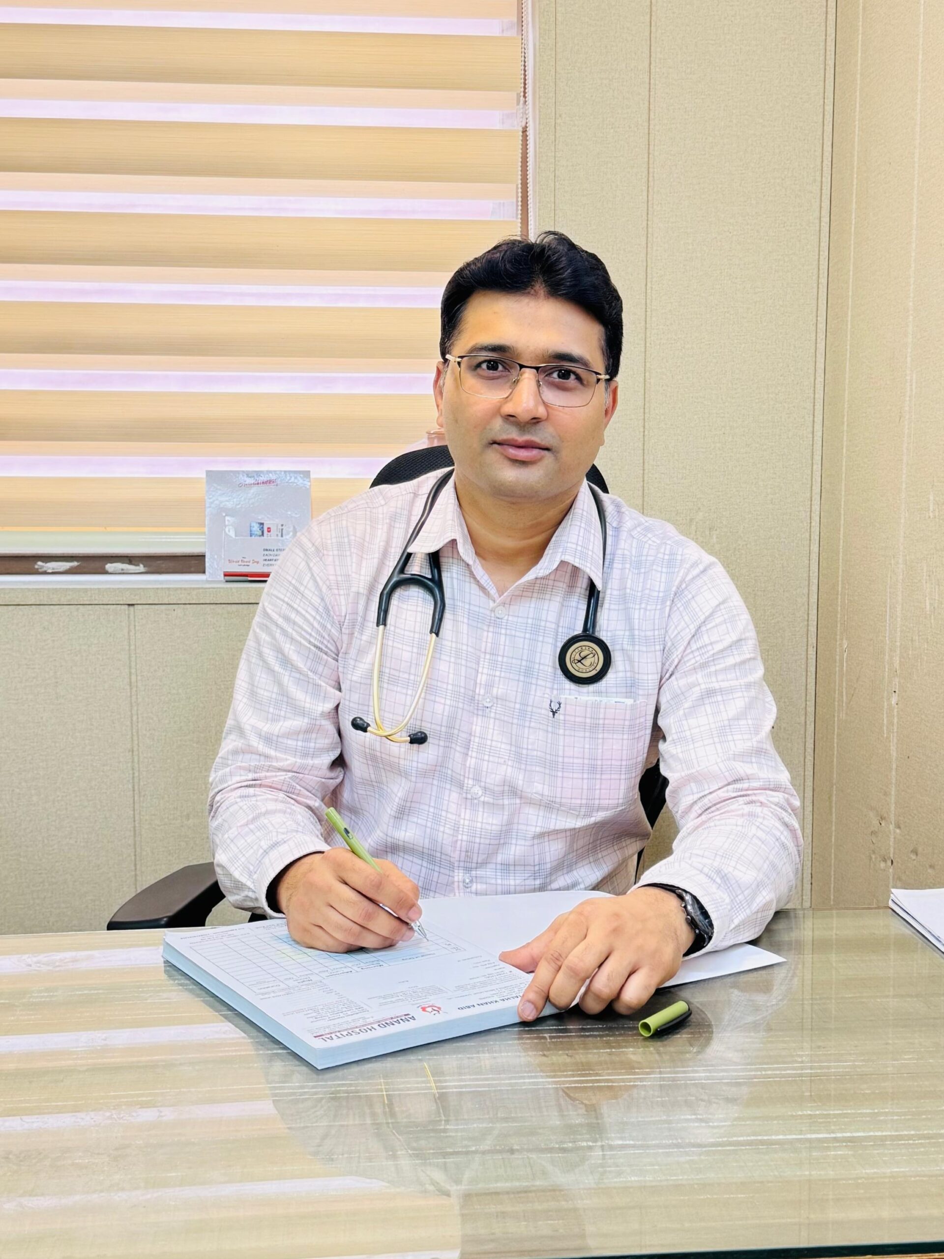 Cardiologist in Anand Hospital - Dr Md Talha Khan Abid
